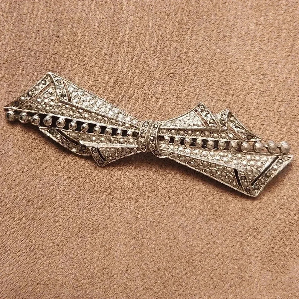 Silver Statement Brooch